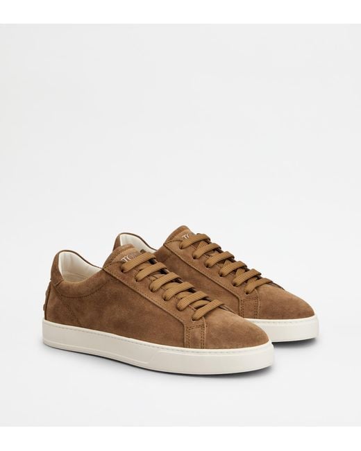 Tod's Brown Sneakers for men