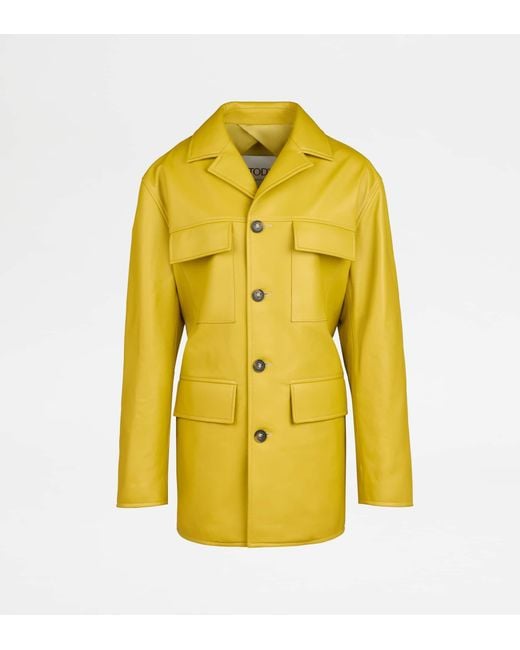 Tod's Yellow Safari Jacket