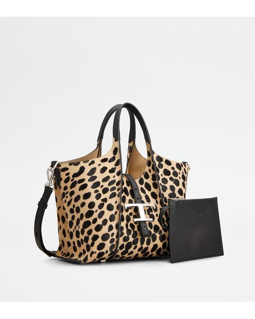 Tod's White T Timeless Shopping Bag