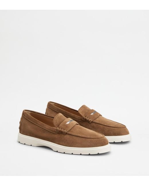 Tod's Brown Loafers for men