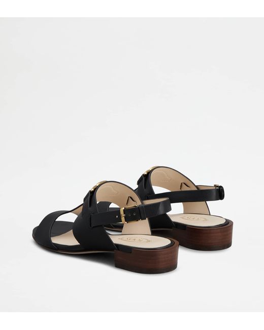 Tod's Multicolor Kate Sandals In Leather