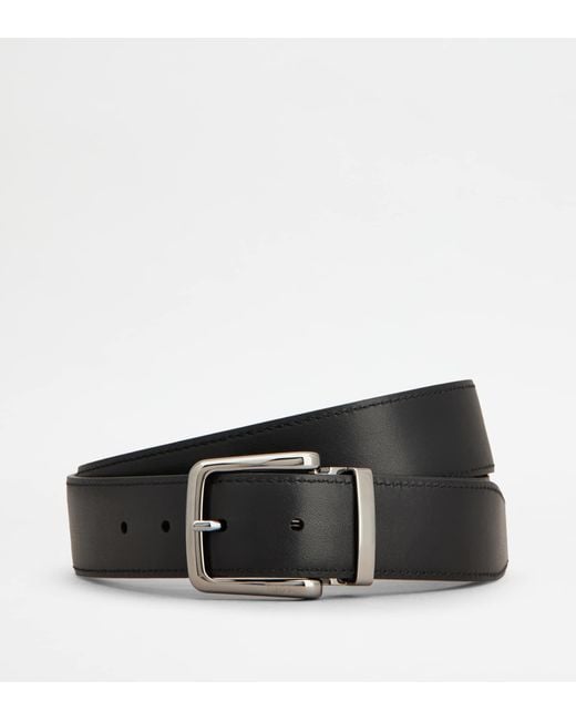 Tod's Brown Adjustable And Reversible Belt for men