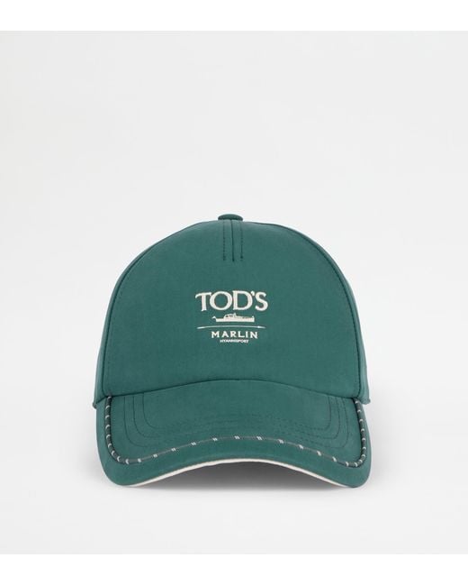 Tod's Green Baseball Cap for men