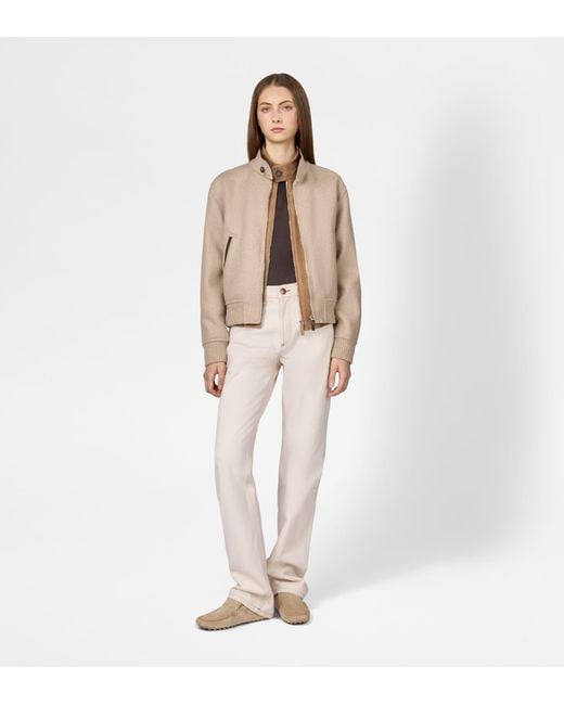 Tod's White 5 Pocket Jeans