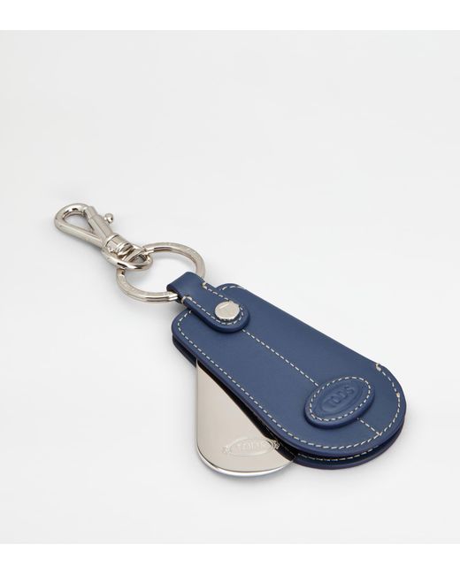 Tod's Blue Key Holder for men