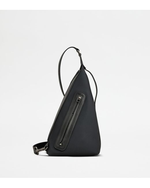 Tod's Black Single-Shoulder Backpack for men