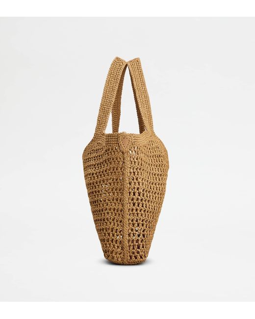 Tod's Brown Shopping Bag
