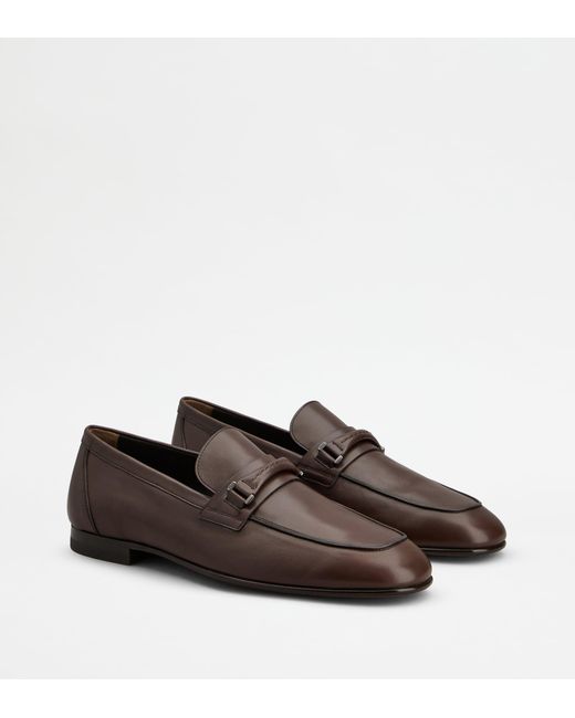 Tod's Brown Loafers for men