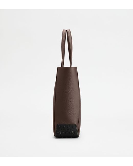Tod's Brown Tote Shopping Bag for men