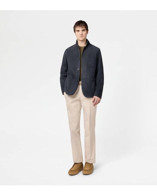 Tod's Blue Castello Jacket for men