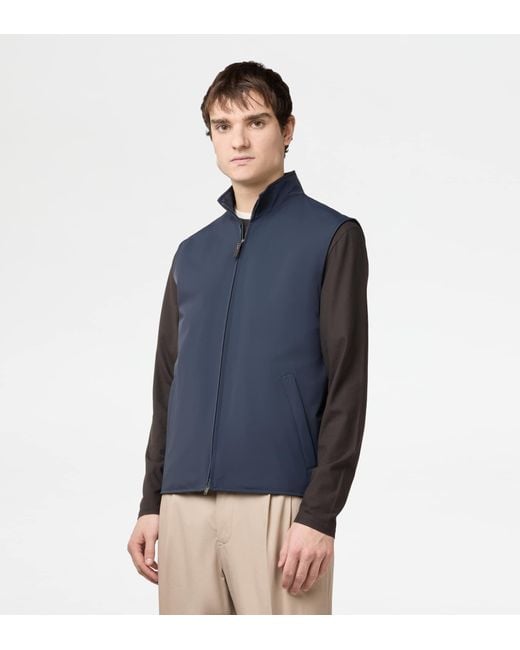Tod's Blue Vest for men