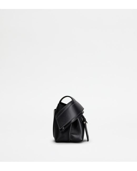 Tod's Black Wave Pouch