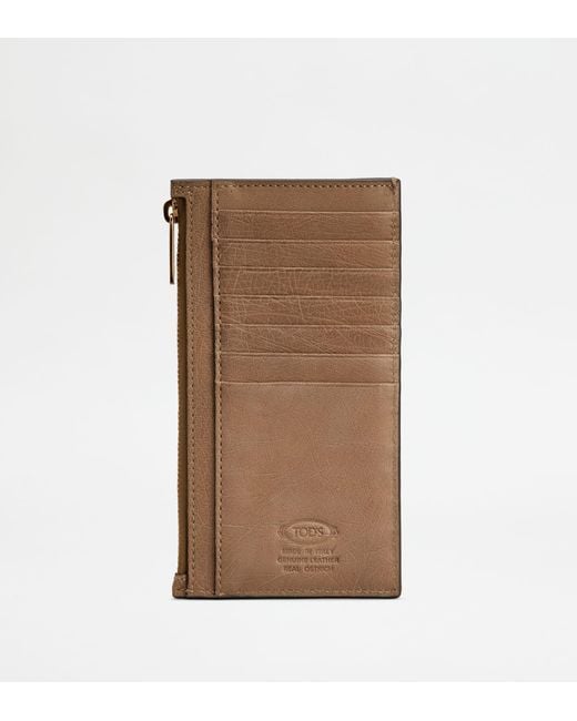 Tod's Brown Card Holder