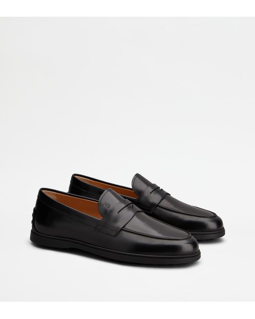 Tod's Black Loafers for men