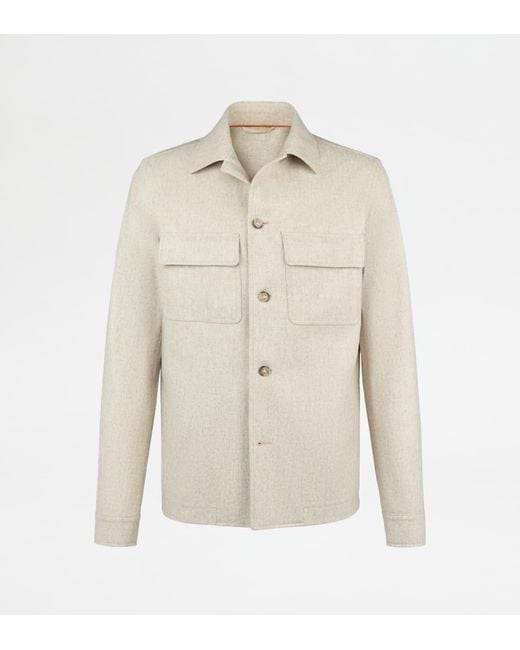 Tod's Natural Overshirt for men