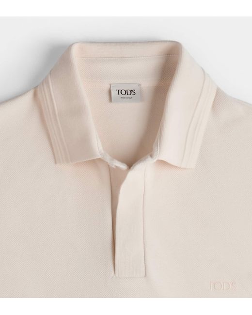 Tod's White Polo Shirt for men