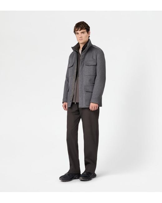 Tod's Gray Field Jacket for men