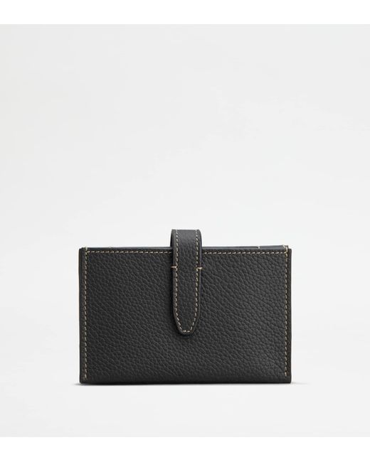 Tod's Black Card Holder