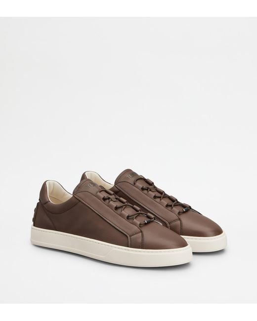 Tod's Brown Sneakers for men
