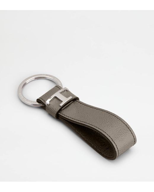 Tod's White Key Holder for men