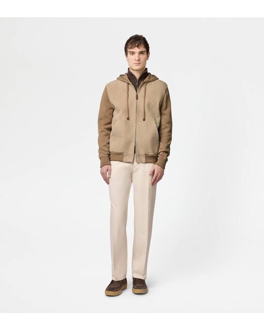 Tod's Natural Bomber Jacket for men