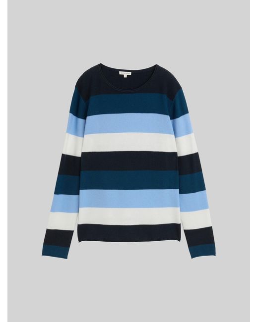 Tom Tailor Blue Strickpullover mit Rundhalsausschnitt