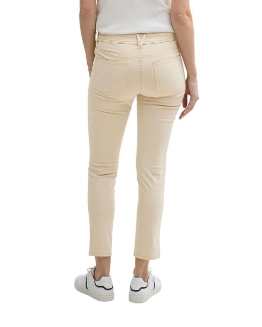 Tom Tailor Natural TTALEXA Skinny Jeans mit Knopfleiste