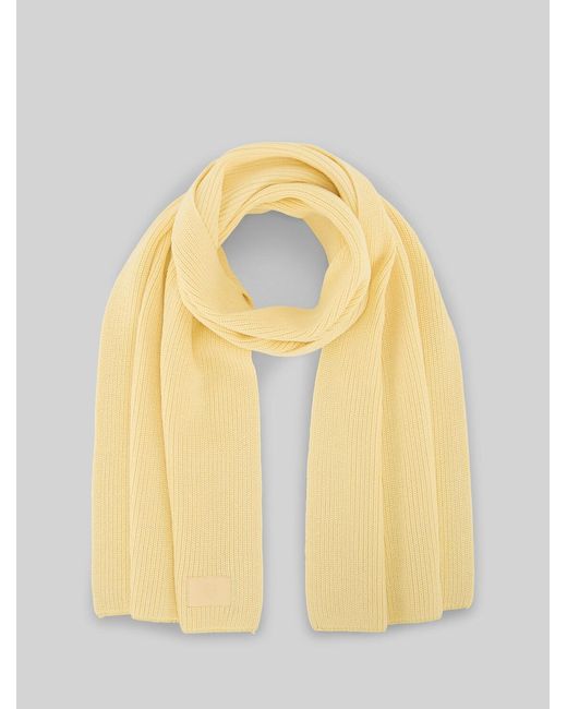 Tom Tailor Yellow DENIM Strickschal mit Badge