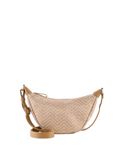 Tom Tailor Natural DENIM TTLIRIEL SUMMER M Umhängetasche in Web-Optik