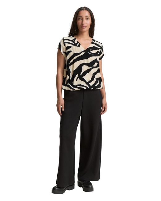 Tom Tailor Black Bluse mit Muster