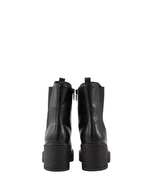 Tom Tailor Stiefeletten mit Block-Absatz in Schwarz Lyst DE