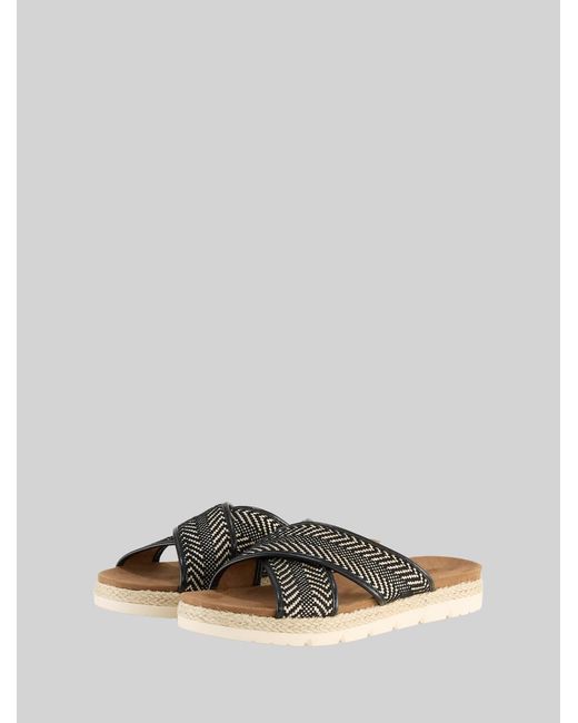 Tom Tailor Green Sandalen mit Flechtmuster