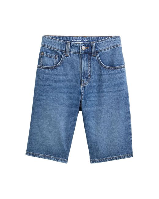 Tom Tailor Jungen Jim Bermuda Jeans Shorts in Blue für Herren