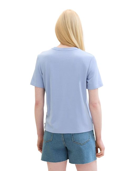 Tom Tailor Blue DENIM Basic T-Shirt