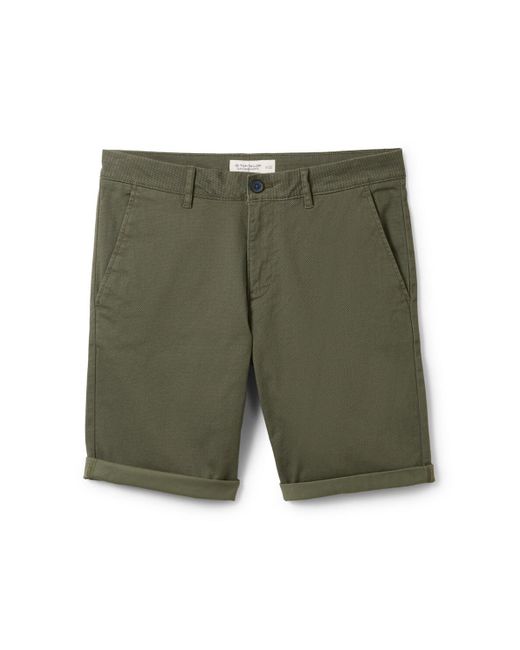 Tom Tailor Slim Chino Shorts in Green für Herren