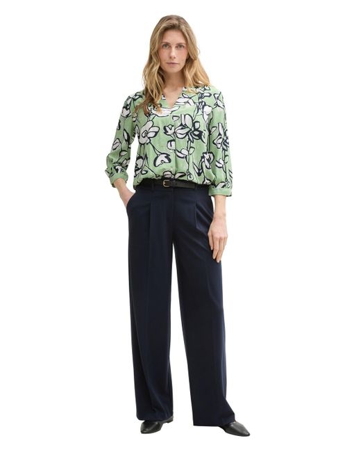 Tom Tailor Green Bluse mit Muster