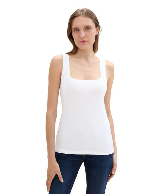Tom Tailor Black Basic Top im 2er-Pack