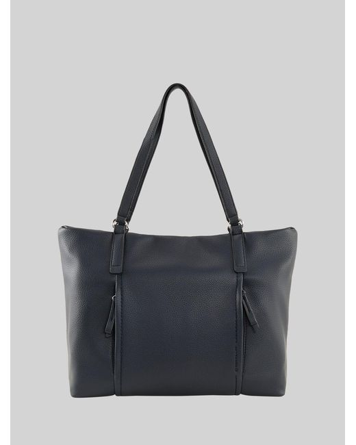 Tom Tailor Blue TTBECA L Shopper mit Reißverschluss-Details