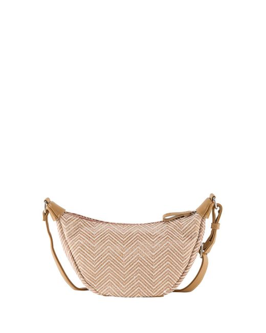 Tom Tailor Natural DENIM TTLIRIEL SUMMER M Umhängetasche in Web-Optik