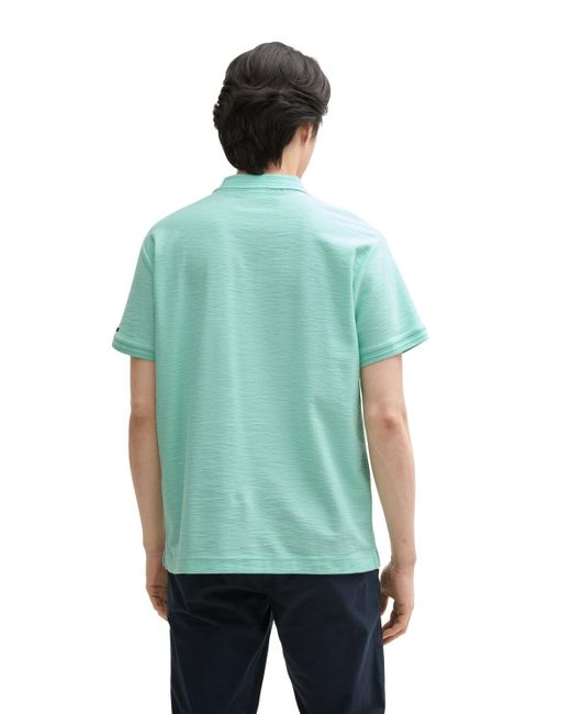 Tom Tailor Poloshirt mit Brusttasche in Blue für Herren