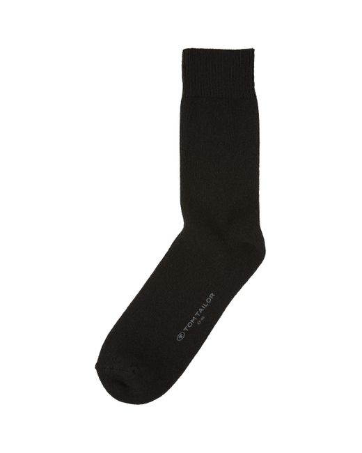 Tom Tailor Socken mit Kaschmir-Anteil in Black für Herren