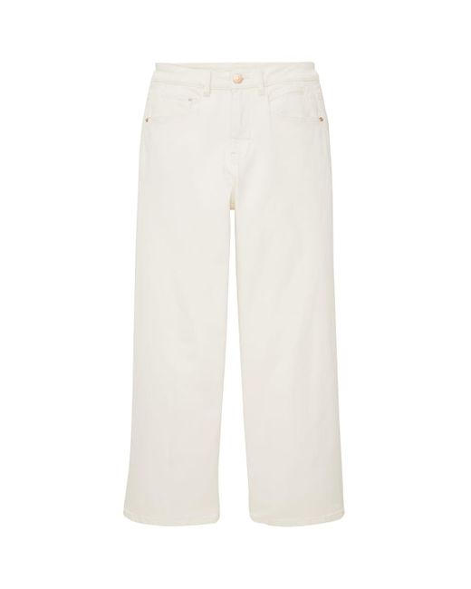 Tom Tailor White Culotte Jeans