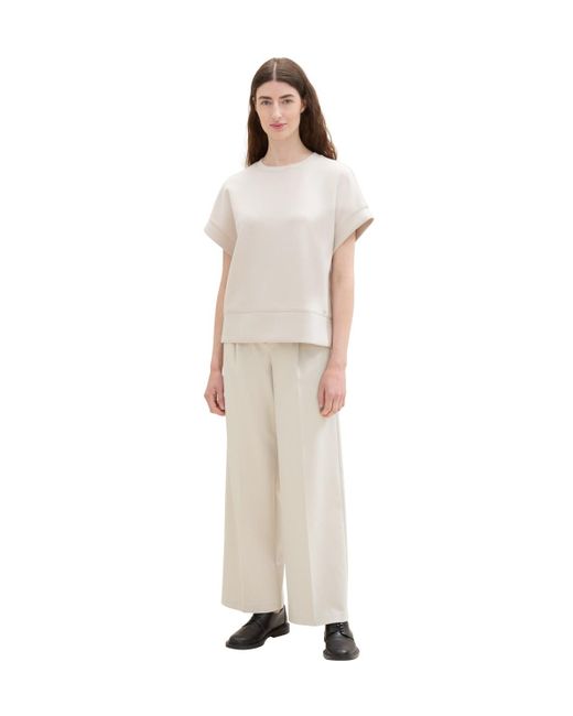 Tom Tailor Natural Lea Wide Leg Hose
