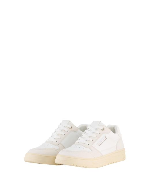 Tom Tailor White Sneaker mit Colour-Blocking