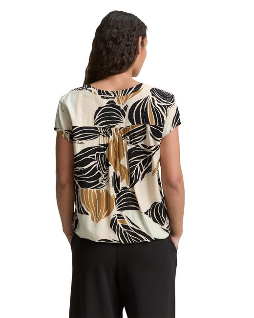 Tom Tailor Natural Bluse mit Muster