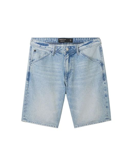Tom Tailor DENIM Lockere Jeans Shorts in Blue für Herren