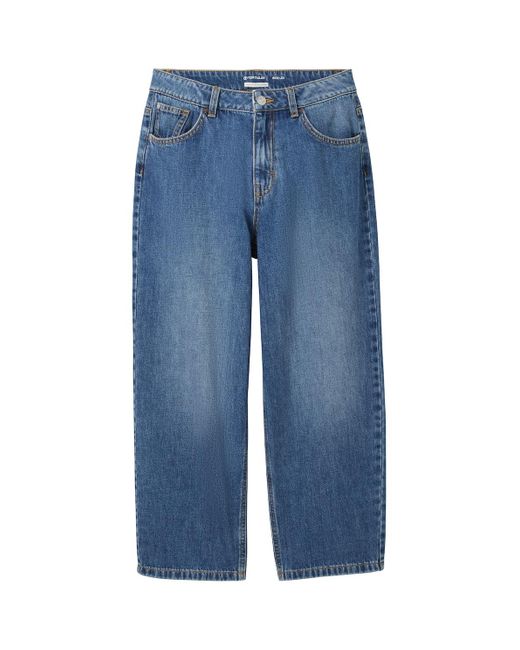 Tom Tailor Jungen Baggy Jeans mit recycelter Baumwolle in Blue für Herren
