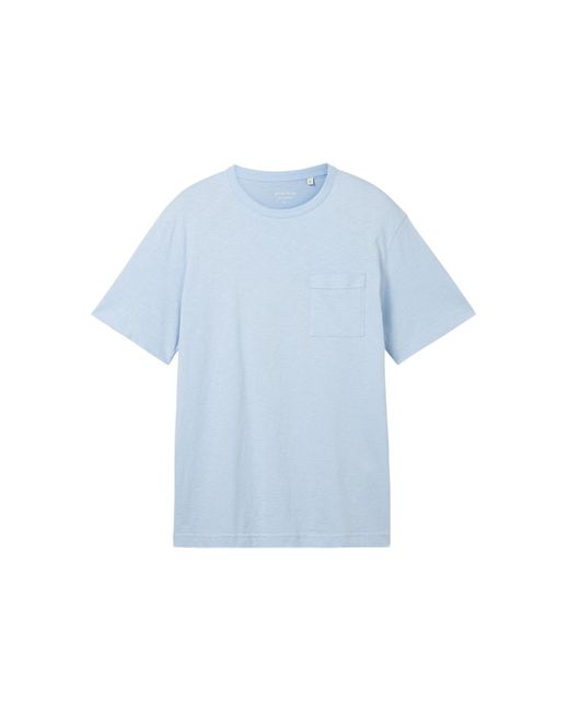 Tom Tailor T-Shirt mit Brusttasche in Blue für Herren