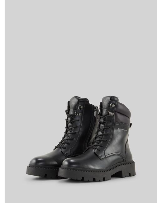 Tom Tailor Black Gefütterte Stiefel