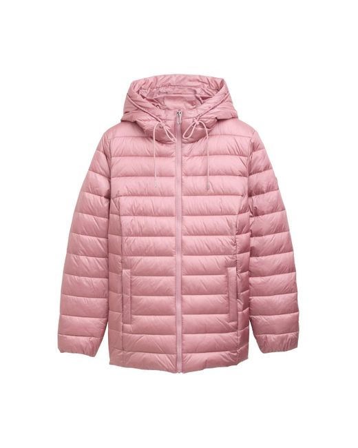 Tom Tailor Pink Plus Size - Lightweight Steppjacke mit wasserabweisender Funktion